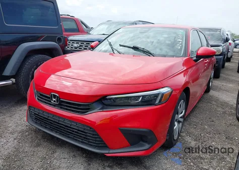 2023 Honda Civic Lx из США, поврежденный, VIN 2HGFE2F21PH566224